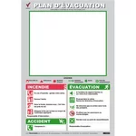 Plan d'évacuation personnalisable