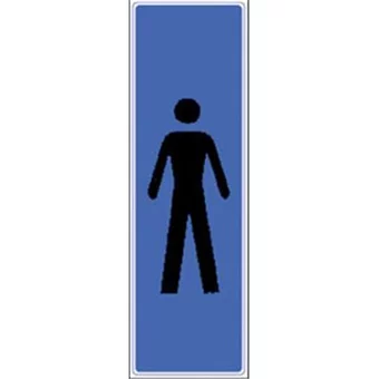 Signalétique logo messieurs