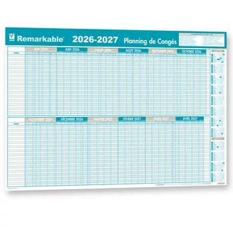 Planning des congés 2026-2027