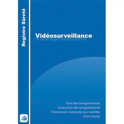 Registre de vidéosurveillance