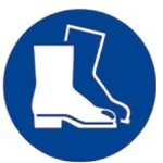Adhésif port de bottes obligatoire