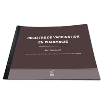Registre de vaccination en pharmacie