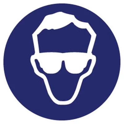 Disque aluminium port de lunettes