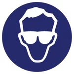 Disque aluminium port de lunettes