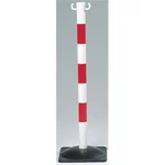 Poteau PVC bicolore sur socle lestable