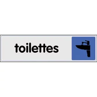 Signalétique toilettes