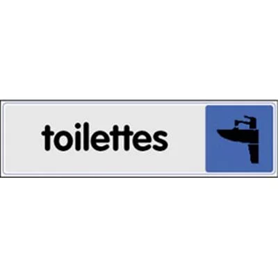 Signalétique toilettes