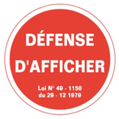 Disque alu défense d'afficher