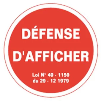 Disque alu défense d'afficher