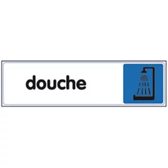 Signalétique douche