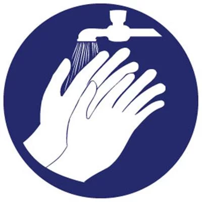 Disque aluminium se laver les mains