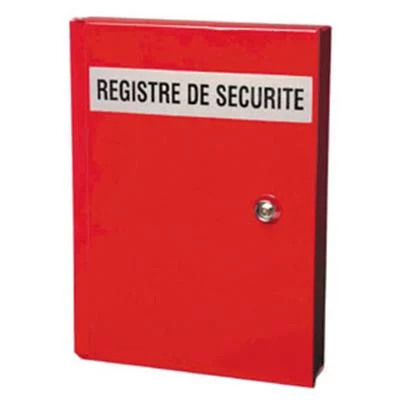 Coffret registre de sécurité