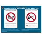 Interdiction de fumer et de vapoter