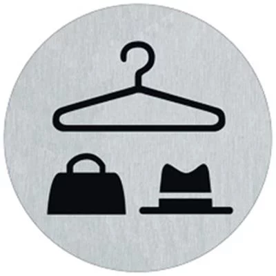 Signalétique alu vestiaire