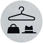 Signalétique alu vestiaire