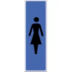 Signalétique logo dames