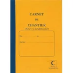 Carnet de chantier bimensuel