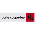 Signalétique porte coupe feu