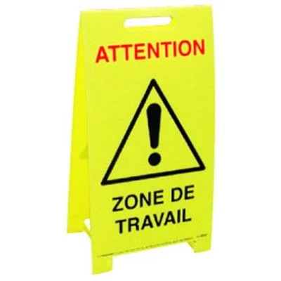 Balise signalisation zone de travail