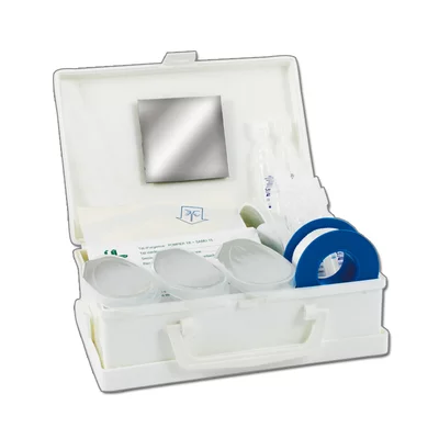 Coffret lave-œil avec support