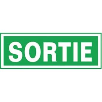 PVC sortie