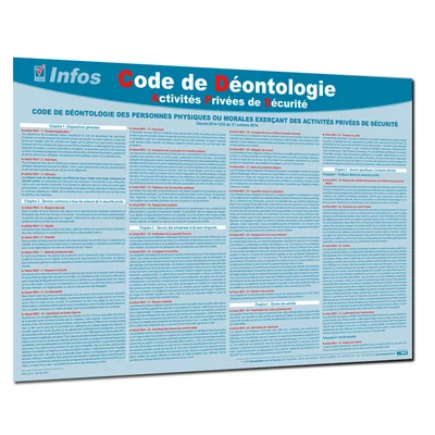 Code déontologie sécurité privée