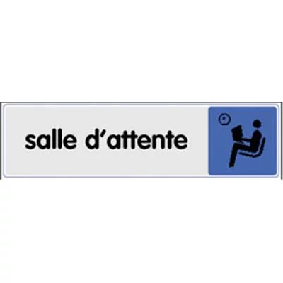 Signalétique salle d'attente