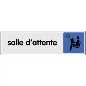 Signalétique salle d'attente