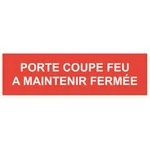 Panneau PVC maintenir fermée