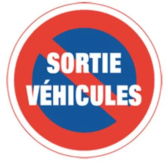 Disque alu sortie de véhicule