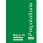 Registre des préparations