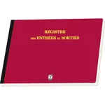 Registre des entrées et sorties