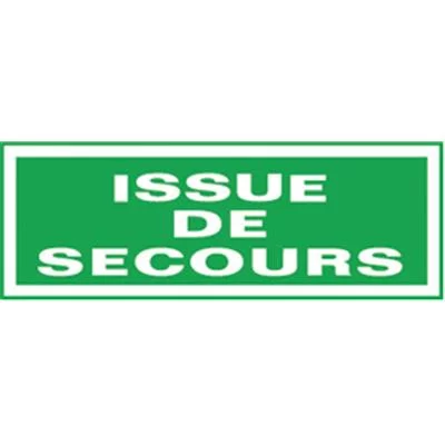PVC issue de secours