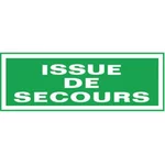PVC issue de secours