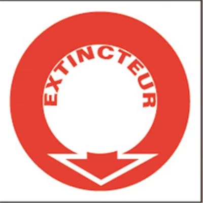 PVC extincteur