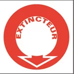 PVC extincteur