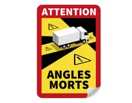 Adhésif signalétique angle mort