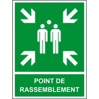 Point de rassemblement PVC