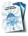 Froid, prévenir pour protéger - Dépliant 4 volets 10,5 x 14,5 cm