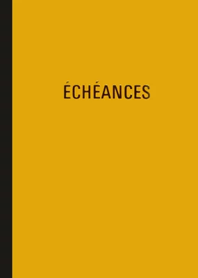 Registre échéancier