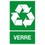 Panneau recyclage verre