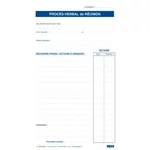 Procès-verbal de réunion