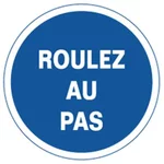 Disque aluminium roulez au pas