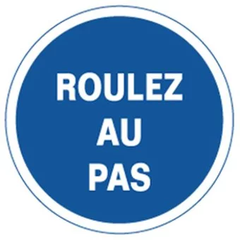 Disque aluminium roulez au pas