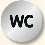 Signalétique alu WC