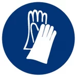 10 pictogrammes port des gants