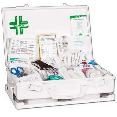 Trousse 1er secours GM + kit signalisation