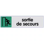 Signalétique sortie secours gauche