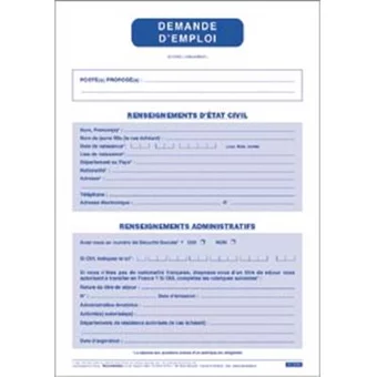 Demande d'emploi