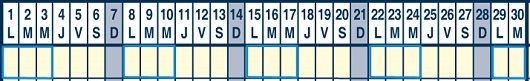 Planning des congés - figure Planning des congés - figure